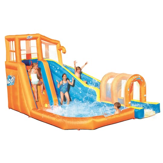 Bestway H2OGO! 13.7ft. Hurricane Tunnel Blast Mega Water Park
